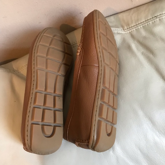 SOLD Coach Leather Brown Loafers Mary Lock up - Picture 5 of 6